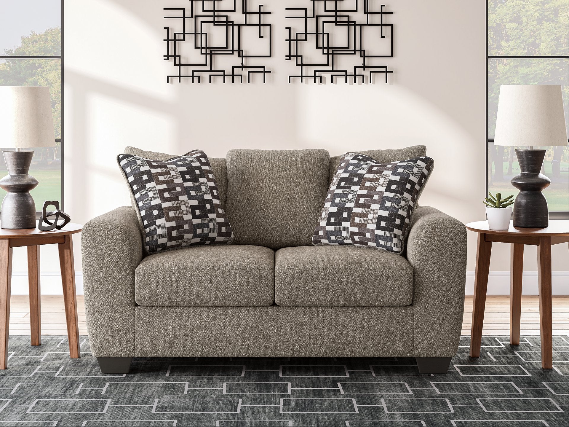 Triston-Peaks Loveseat