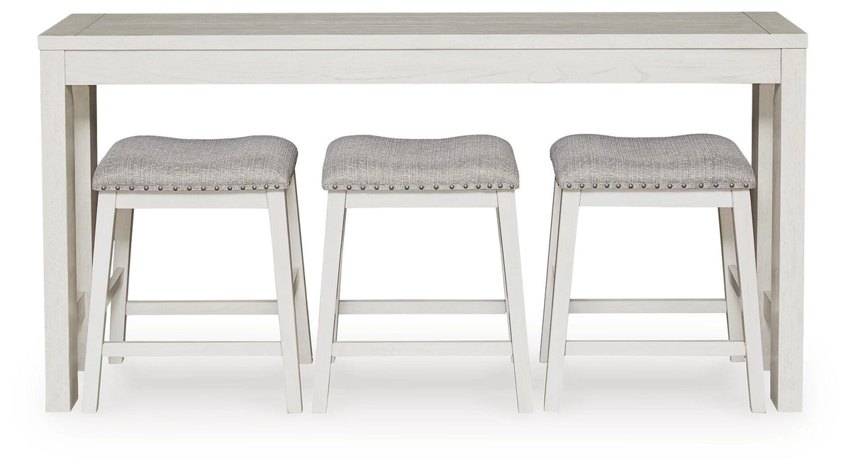 Robbinsdale Counter Height Dining Table and 3 Barstools Set