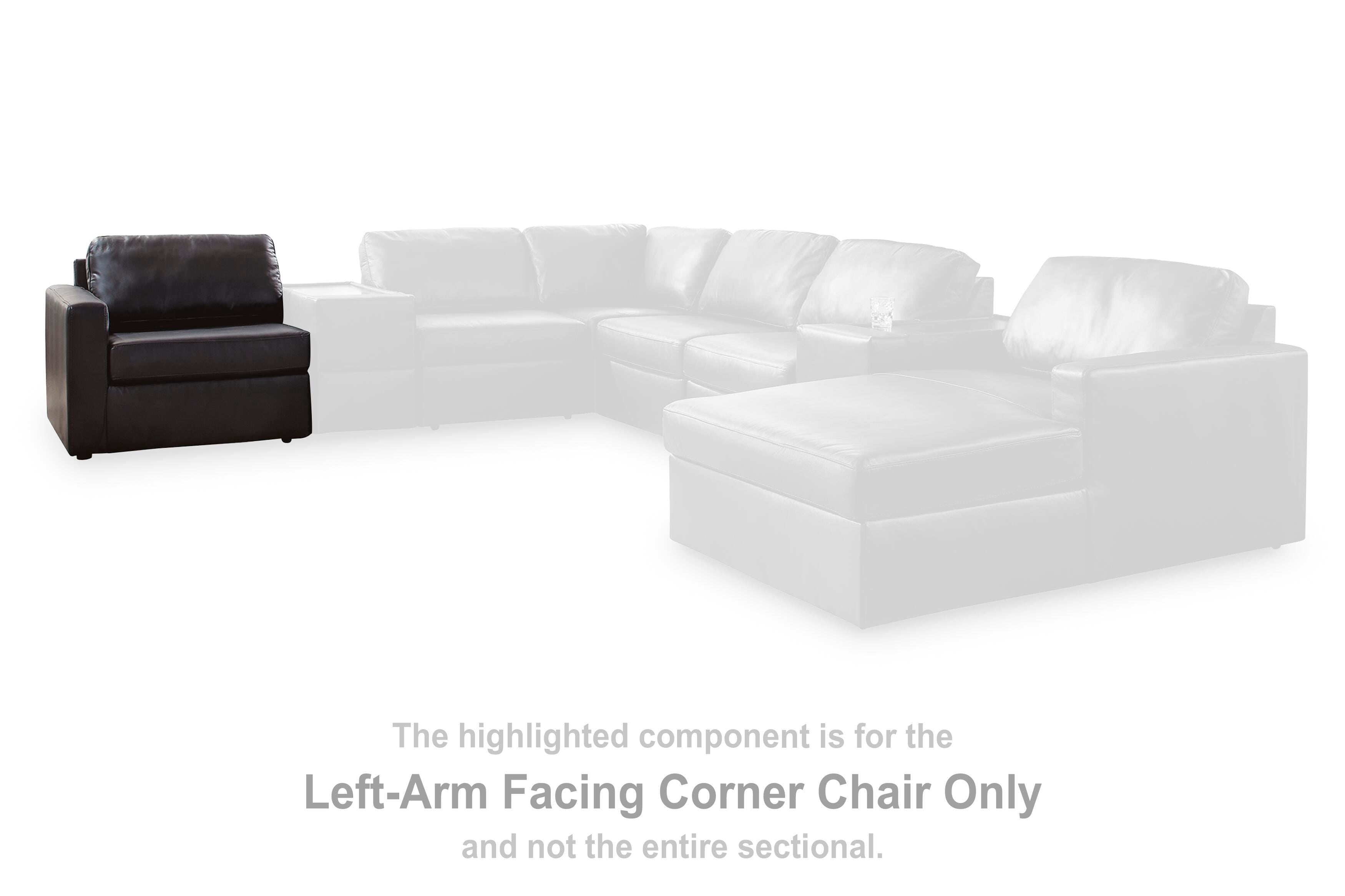 Modmax II Sectional Sofa with Storage Console
