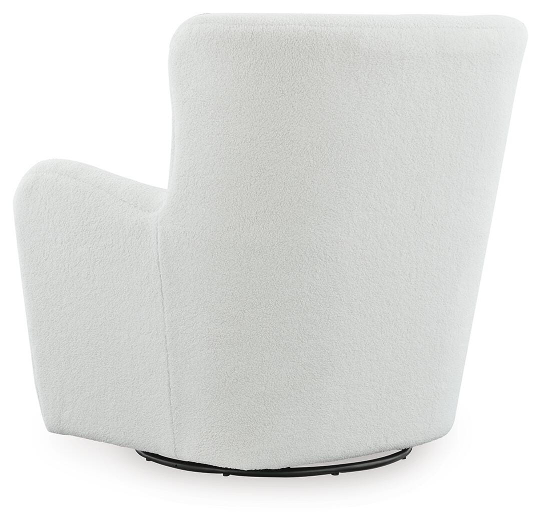 Rowenburg Swivel Glider Accent Chair