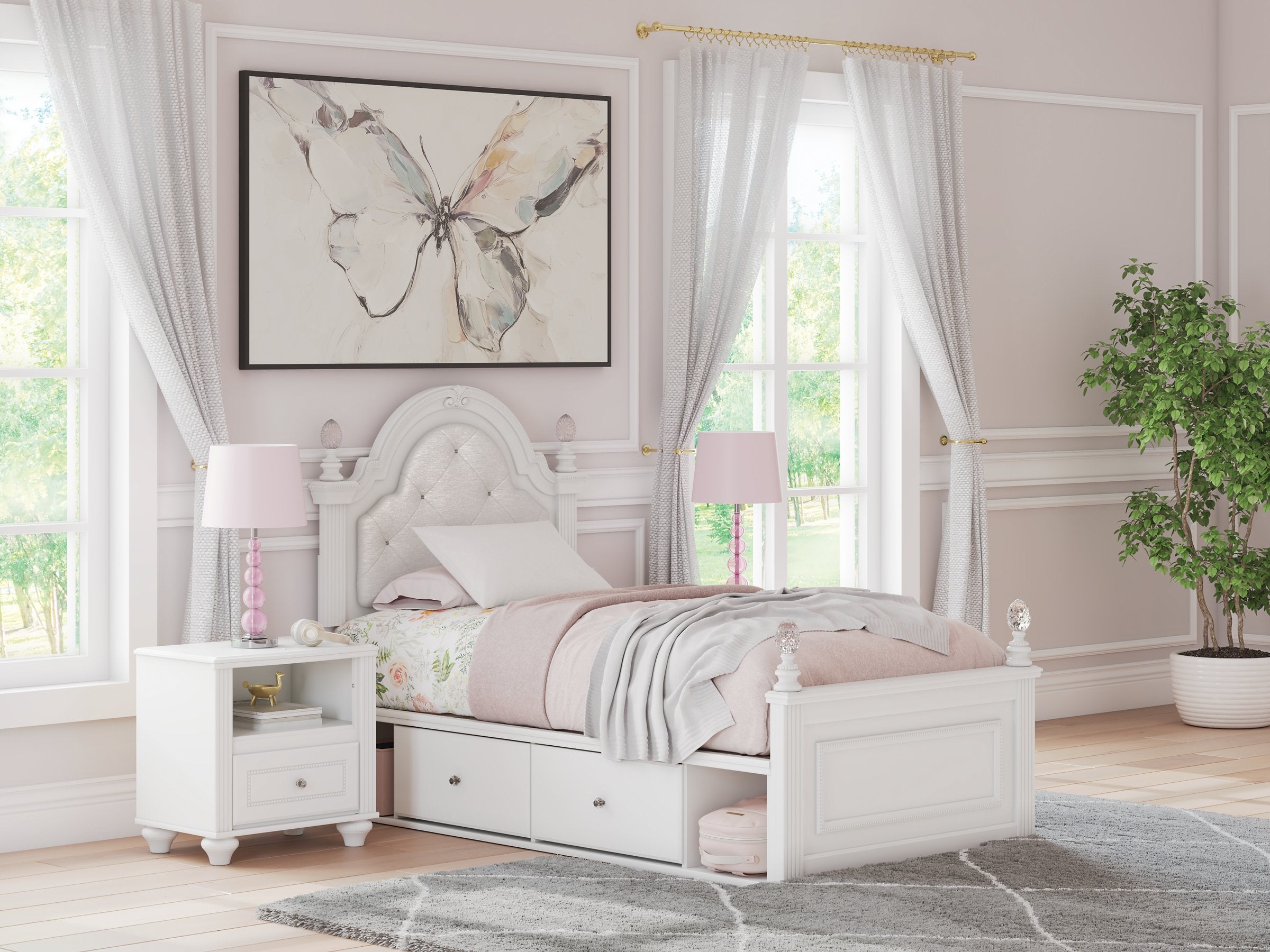 Kozlani Upholstered Bed