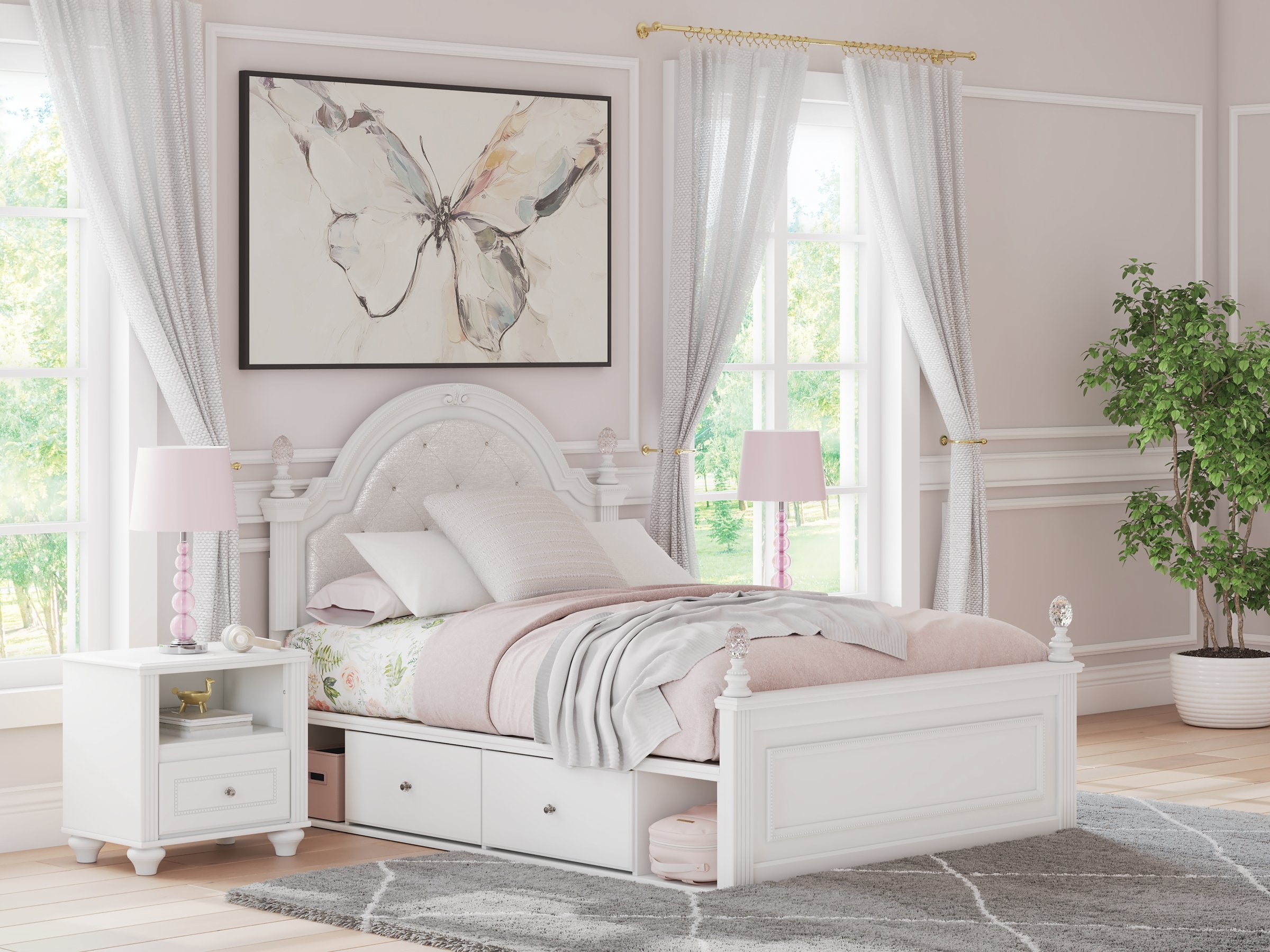 Kozlani Upholstered Bed