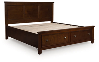Danabrin Panel Storage Bed