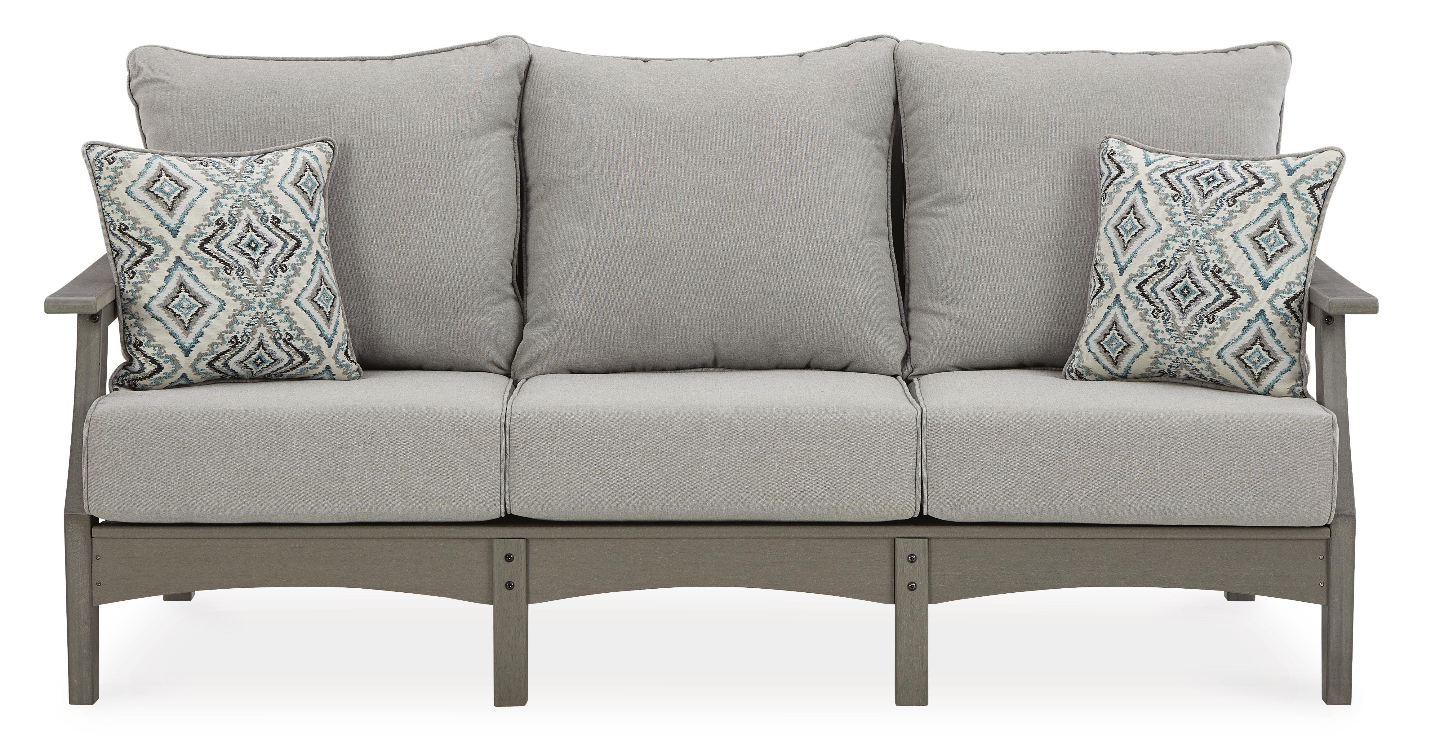 Visola Outdoor Sofa and Loveseat Set