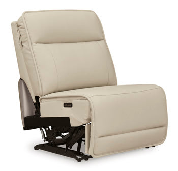 Double Deal Reclining Sectional with 2 Consoles
