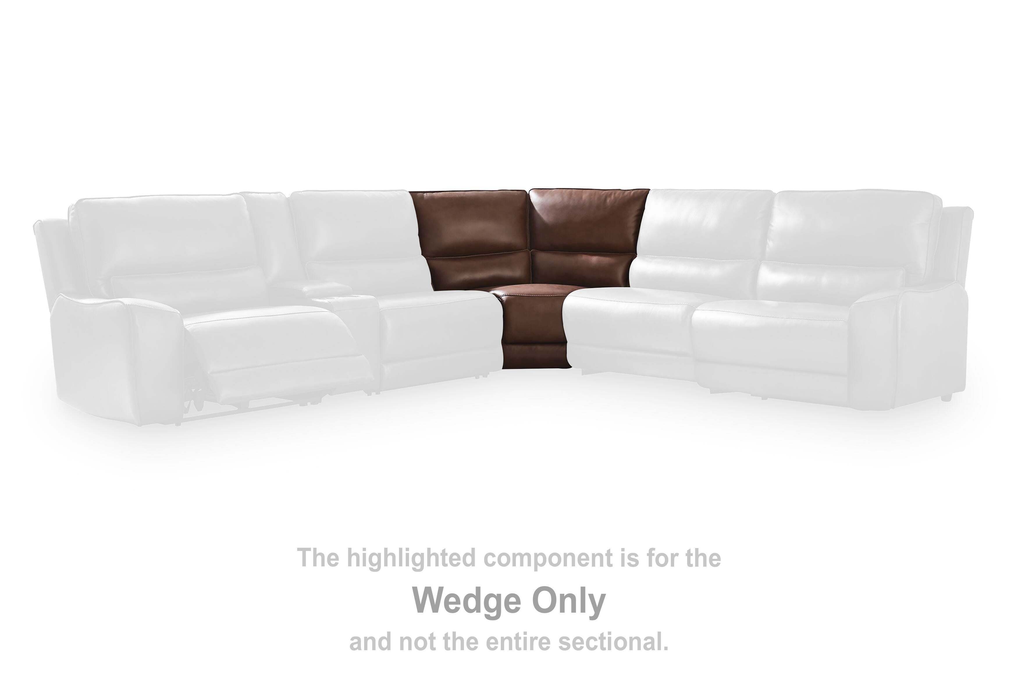 DeepWakes Reclining Sectional with Storage Console