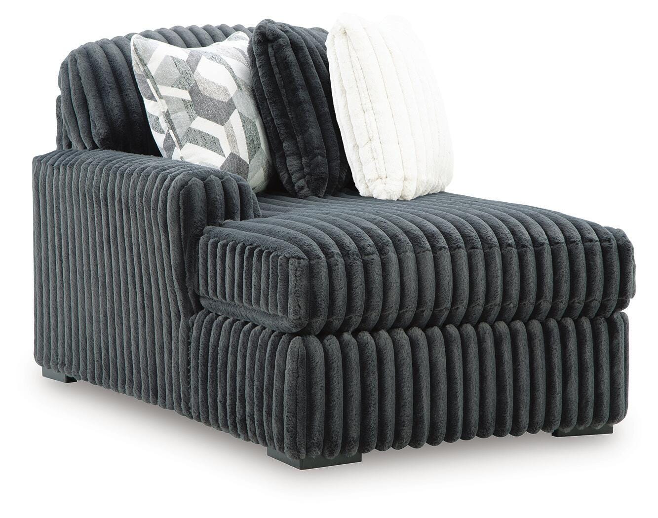 Midnight-Madness Sectional Sofa with Chaise
