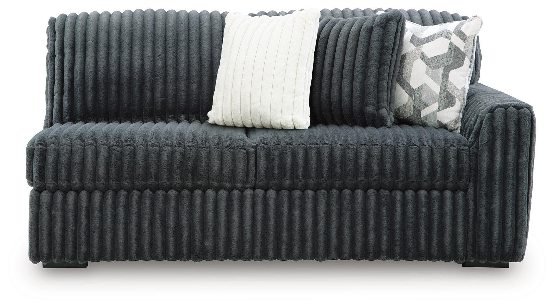 Midnight-Madness Sectional Sofa with Chaise