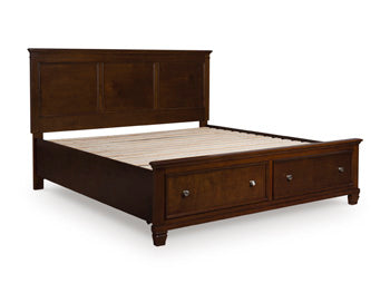 Danabrin Panel Storage Bed