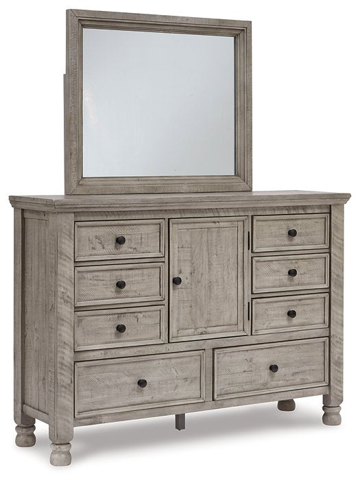 Harrastone Dresser and Mirror image