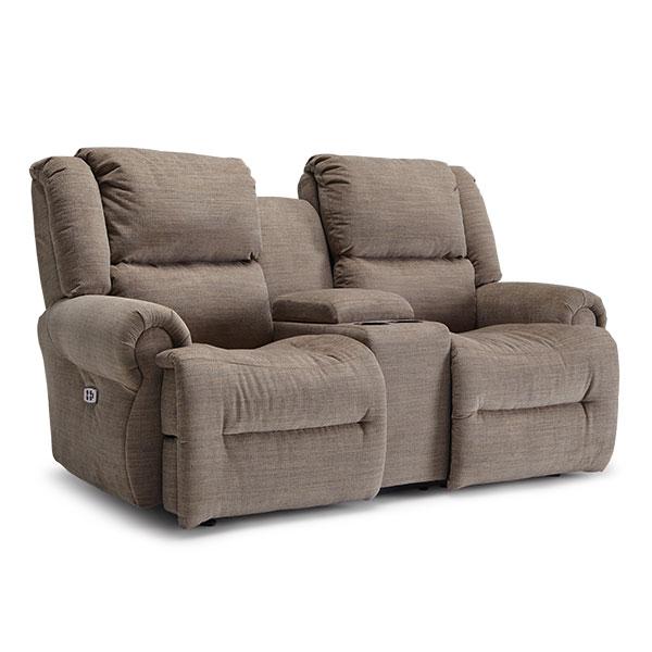 GENET LOVESEAT POWER SPACE SAVER CONSOLE LOVESEAT- L960RQ4