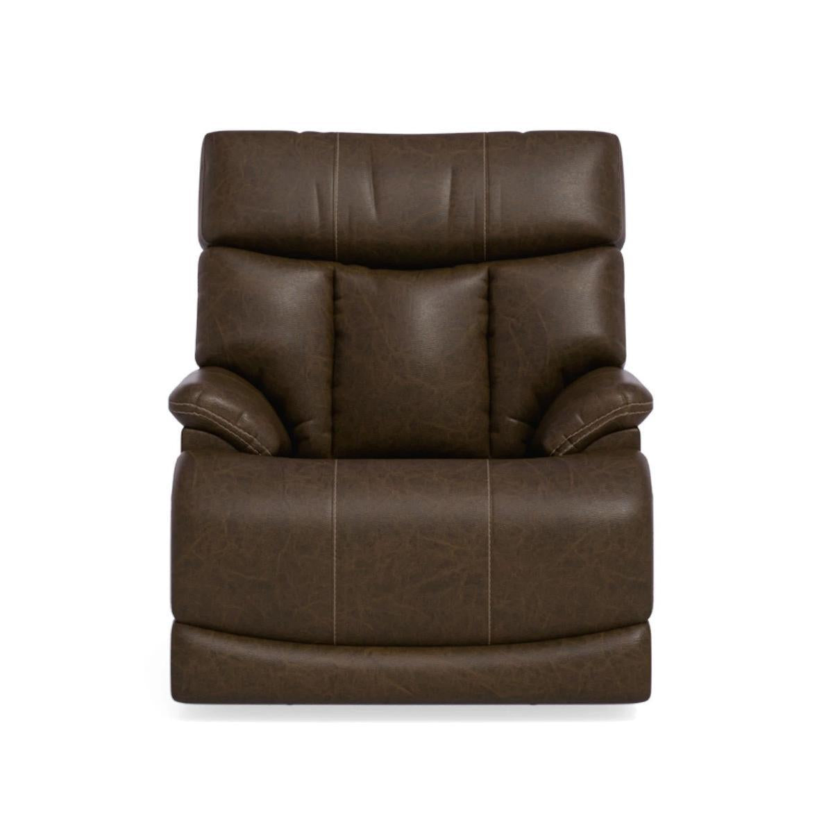 Flexsteel Clive Power Lift Recliner with Power Headrest and Lumbar