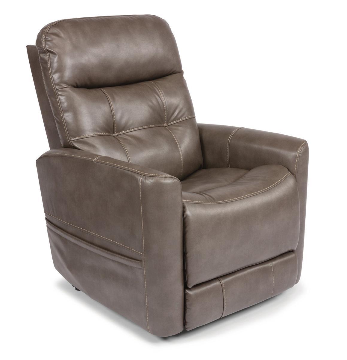 Flexsteel Kenner Power Lift Recliner with Power Headrest and Lumbar image