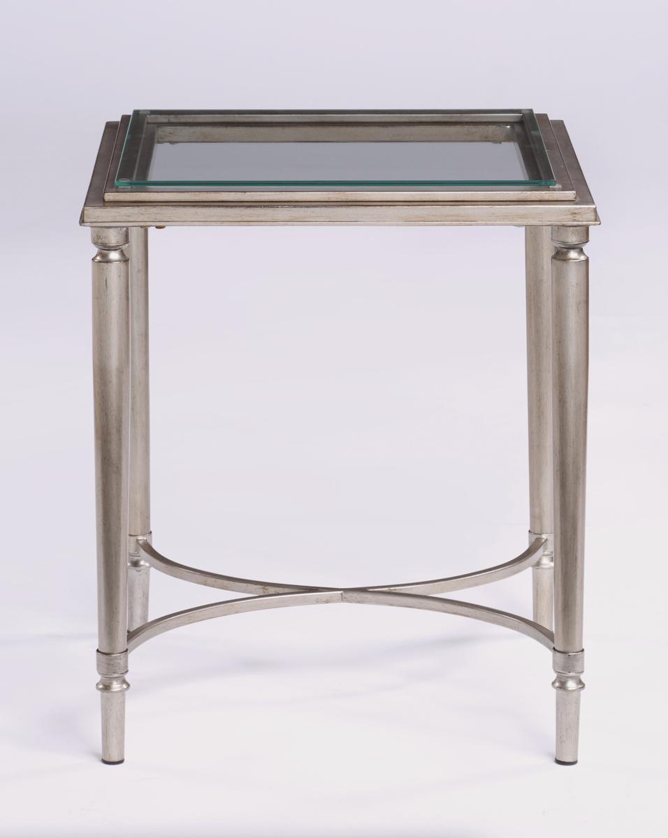 Flexsteel Piper Chairside Table in Gray