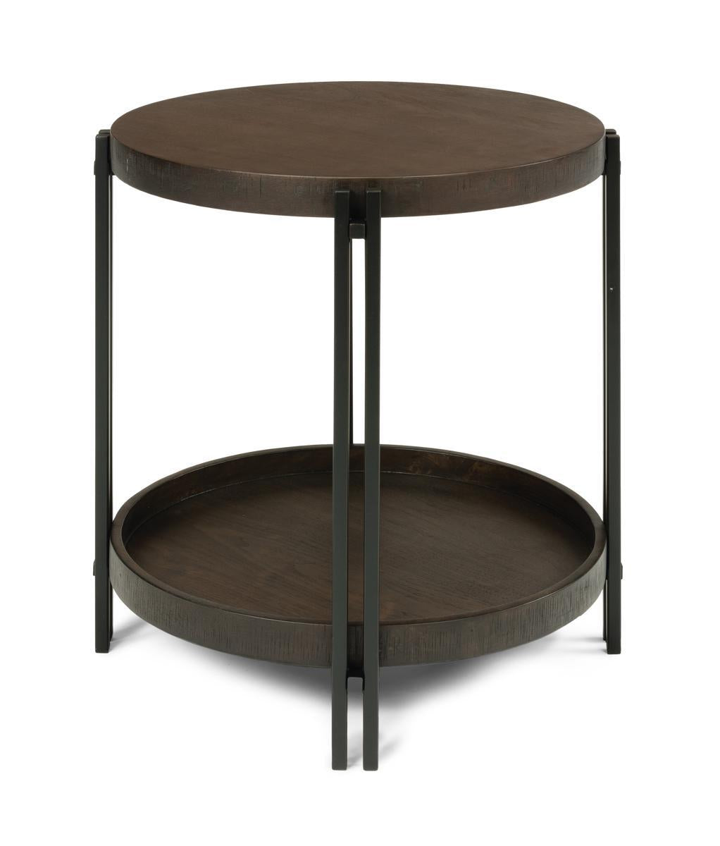 Flexsteel Prairie Round Lamp Table