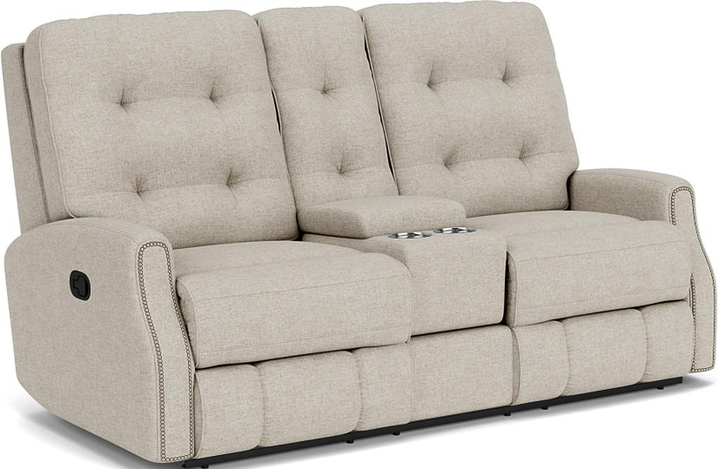 Devon 2881-601 Reclining Loveseat with Console