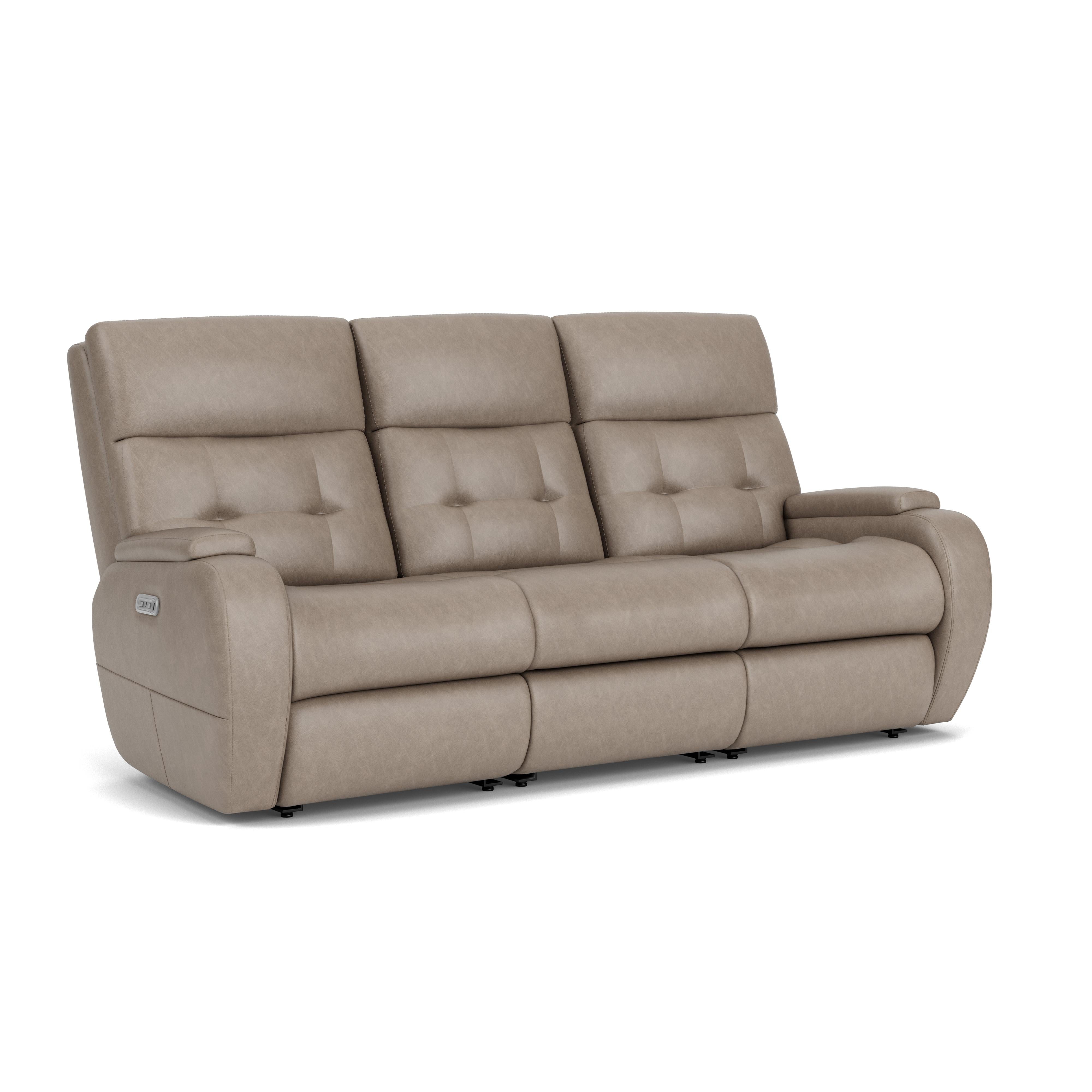 Strait B3906-62H Power Reclining Sofa with Power Headrests