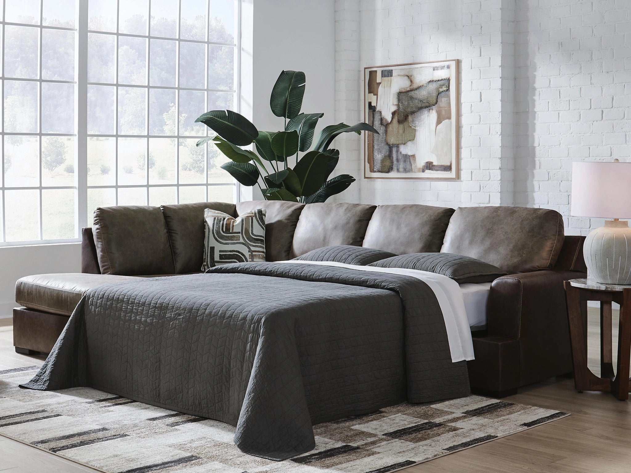 Castille Way Sleeper Sectional with Chaise